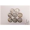 Image 2 : Eight Canadian 1966 fifty cent coins