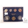 Image 1 : 1980 Rijks Munt Utrecht Netherlands Mint coins in cardboard holder