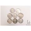 Image 2 : Eight Canadian 1965 fifty cent coins
