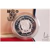 Image 2 : 1977 Royal Mint "Falkland Islands" 50 pence sterling silver coin in presentation case (28.2 grams of