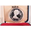 Image 3 : 1977 Royal Mint "Falkland Islands" 50 pence sterling silver coin in presentation case (28.2 grams of