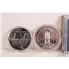 Image 4 : Four Canadian one dollar coins including 1988 Edmonton Universiade, 1988 Les Forges du St.-Maurice a