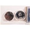 Image 5 : Four Canadian one dollar coins including 1988 Edmonton Universiade, 1988 Les Forges du St.-Maurice a