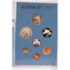 Image 2 : 1979 Royal Mint "Kiribati" proof set in acrylic holder with cardboard wrap