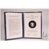 Image 1 : 1975 Franklin Mint "Jamaica" .900 proof 100 dollar gold coin with folder and certificate. (7.83 gram