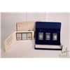 Image 1 : 1976 Canada Post Montreal XXI Olympiad .999 fine silver stamp medallions, each with Olympiad logo an