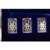 Image 2 : 1976 Canada Post Montreal XXI Olympiad .999 fine silver stamp medallions, each with Olympiad logo an