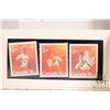 Image 3 : 1976 Canada Post Montreal XXI Olympiad .999 fine silver stamp medallions, each with depiction of ath