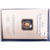 Image 2 : 1976 Franklin Mint two coin "Netherlands Antilles" set including .900 proof gold 200 guilder coin an
