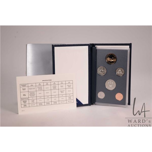 1993 Royal Canadian Mint specimen set with case and certificate