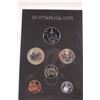 Image 2 : 1976 Royal Mint "Republic of Botswana" proof coin set in acrylic holder with cardboard wrap