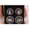 Image 12 : 1976 Royal Canadian Mint Canadian Olympic sterling silver proof coins sets, each depicting various a