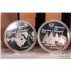 Image 15 : 1976 Royal Canadian Mint Canadian Olympic sterling silver proof coins sets, each depicting various a