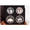 Image 2 : 1976 Royal Canadian Mint Canadian Olympic sterling silver proof coins sets, each depicting various a