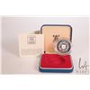Image 1 : 1977 Royal Mint " Gibraltar, Queen Elizabeth II Accession" 25 pence .925 silver coin in presentation