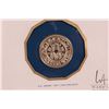 Image 3 : 1976 Franklin Mint "Belize" 14kt 100 dollar gold coin with folder and certificate (6.21 grams of .50