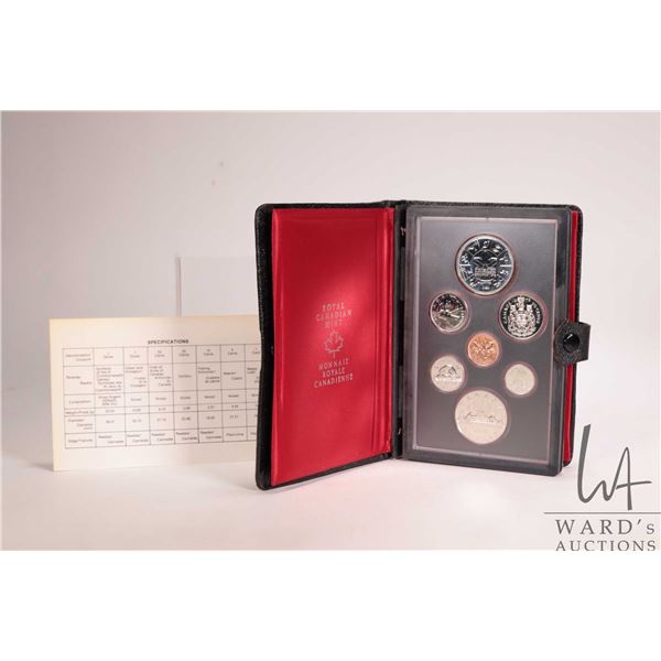 1978 Royal Canadian Mint "Symbols of the XI Commonwealth Games" double dollar proof set with certifi