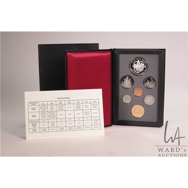 1994 Royal Canadian Mint "Last RCMP's Dog Team Patrol" with case and certificate