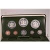 Image 2 : 1976 Franklin Mint "Republic of Trinidad and Tobago" proof set including $10 and $5 coins in sterlin