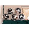 Image 2 : 1988 Royal Canadian Mint "Calgary Olympic" eleven pieces including ten $20 sterling silver coins and