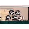 Image 3 : 1988 Royal Canadian Mint "Calgary Olympic" eleven pieces including ten $20 sterling silver coins and