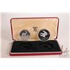 Image 1 : 1979 Royal Mint "Zambia two .925 sterling silver collector coin set including 5 kwachi and 10 kwachi
