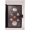 Image 2 : 1981 Royal Canadian Mint "Locomotive" double dollar proof set with case and certificate