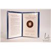 Image 1 : 1975 Franklin Mint "Republic of Panama" .900 proof 100 balboa gold coin with folder and certificate 