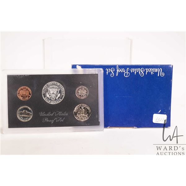 1968 United States proof coins set in acrylic holder