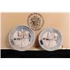Image 3 : 1974 two coin boxed "Iceland" silver proof coin set including 500 Kronur and 1000 Kronur, issued to 
