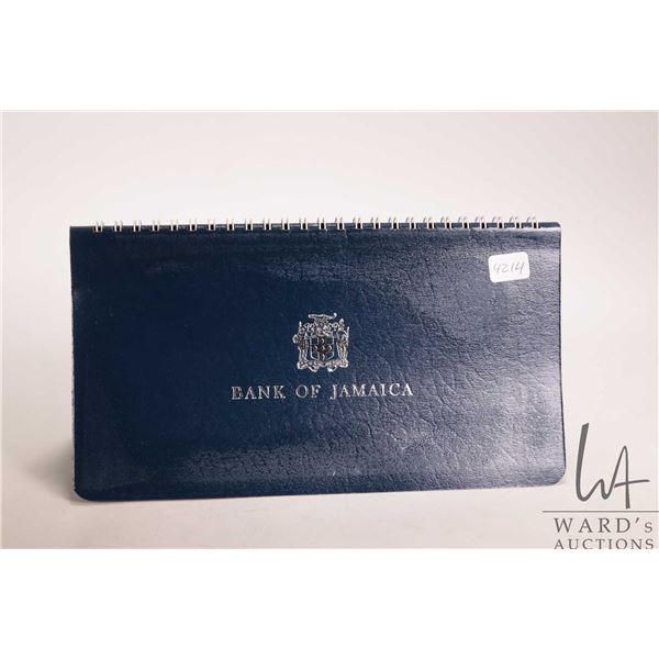 Folio containing four "Bank of Jamaica" first day covers from November 1st 1976 with bank note motif