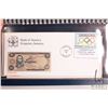 Image 4 : Folio containing four "Bank of Jamaica" first day covers from November 1st 1976 with bank note motif