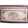 Image 5 : Folio containing four "Bank of Jamaica" first day covers from November 1st 1976 with bank note motif