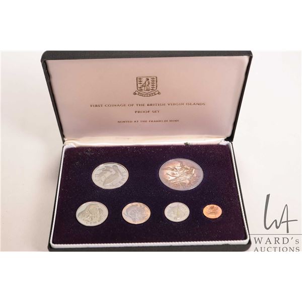 1973 Franklin Mint "British Virgin Islands- 200th Anniversary of Constitutional Govt. Coinage" set i
