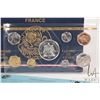 Image 2 : 1978 Monnaie De Paris "Fleurs de Coins' mint coin set with box .(30 grams of .925 silver)