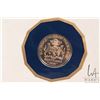 Image 4 : 1976 Franklin Mint "Republic of Guyana" 14kt, 100 dollar gold coin, with folder and certificate. (5.
