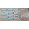Image 1 : Selection of Canadian bank notes including three 1954 one dollar bills, six 1967 one dollar bills, t