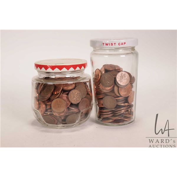 1.7 kgs of Canadian pennies