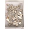 Image 1 : Approximately one hundred Canadian silver dimes