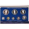 Image 2 : 1975 Franklin Mint "Republic of the Philipines" proof set including 50 piso .925 sterling coin, with