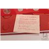 Image 3 : 1976 Royal Mint "Republic of Liberia" coin set in presentation case with certificate, $5 coin.(34.1 