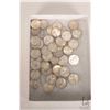 Image 1 : Thirty nine pre-1967 quarters and one 1967 quarter