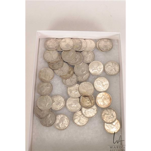 Forty Canadian quarters, all 1967 or prior all 1967 or prior