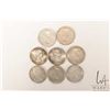 Image 2 : Eight Canadian fifty cent coins including 1960, 1961, 1962, 2 X 1963, 1964, 1965 and 1966