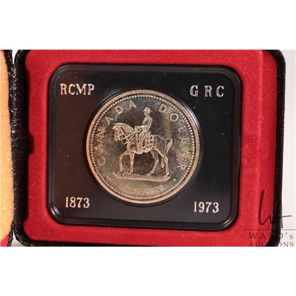 1973 Canadian RCMP one dollar coin
