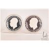 Image 2 : 1974 Royal Mint "Tanzania" .925 silver coins including 25 and a 50 Shilling. (63.28 grams of .925 si