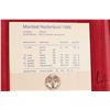 Image 3 : 1988 Muntset Nederland Kwaliteit seven coin proof set in folio