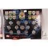 Image 4 : Selection of Canadian collector coins including 1999 calendar quarters with toonie, 2000 Millenium c
