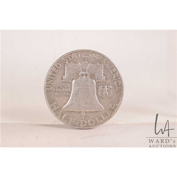 1958 USA fifty cent coin