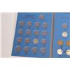 Image 6 : Three vintage Canadian nickel albums, containing 70 nickels in total